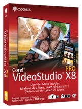 Corel VideoStudio Pro X8 ENG Win – Licencja EDU (1-4)